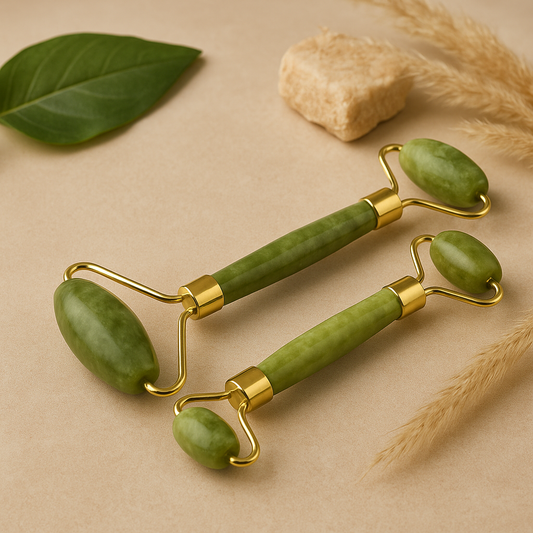 Double Head Jade Face Roller - Radiant Glow!