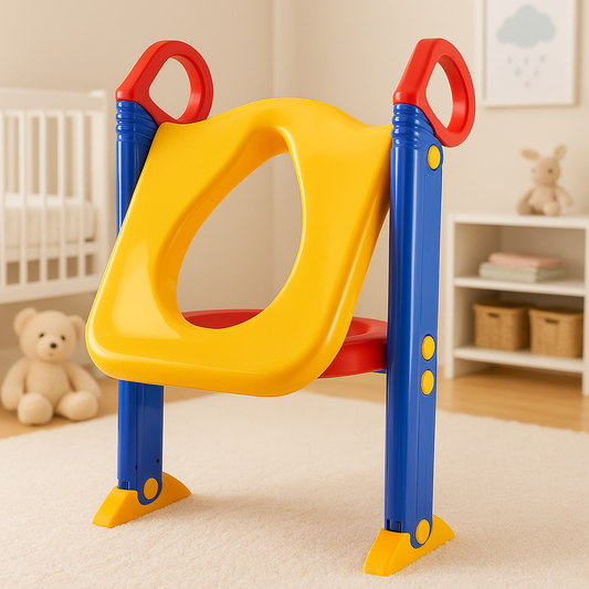 Portable Folding Baby Potty Seat - No more Slips!