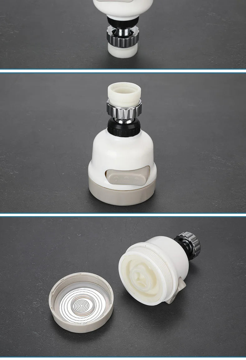 3-Mode Water-Saving Faucet Aerator