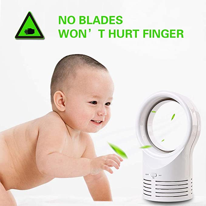 Bladeless Desktop Cooling Fan - Refreshing Greeze on the go.