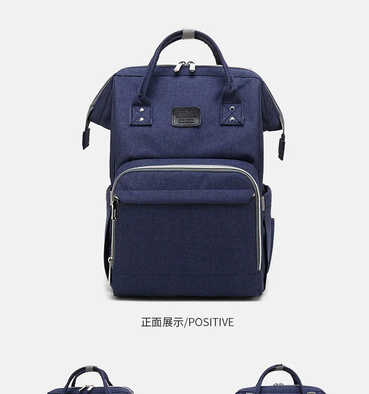 Baby Diaper Bag with USB & Sleeping Crib