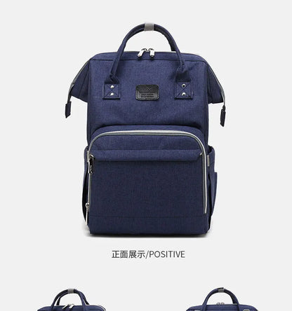 Baby Diaper Bag with USB & Sleeping Crib