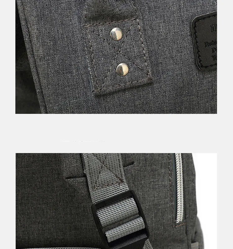 Baby Diaper Bag with USB & Sleeping Crib