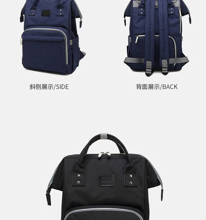 Baby Diaper Bag with USB & Sleeping Crib