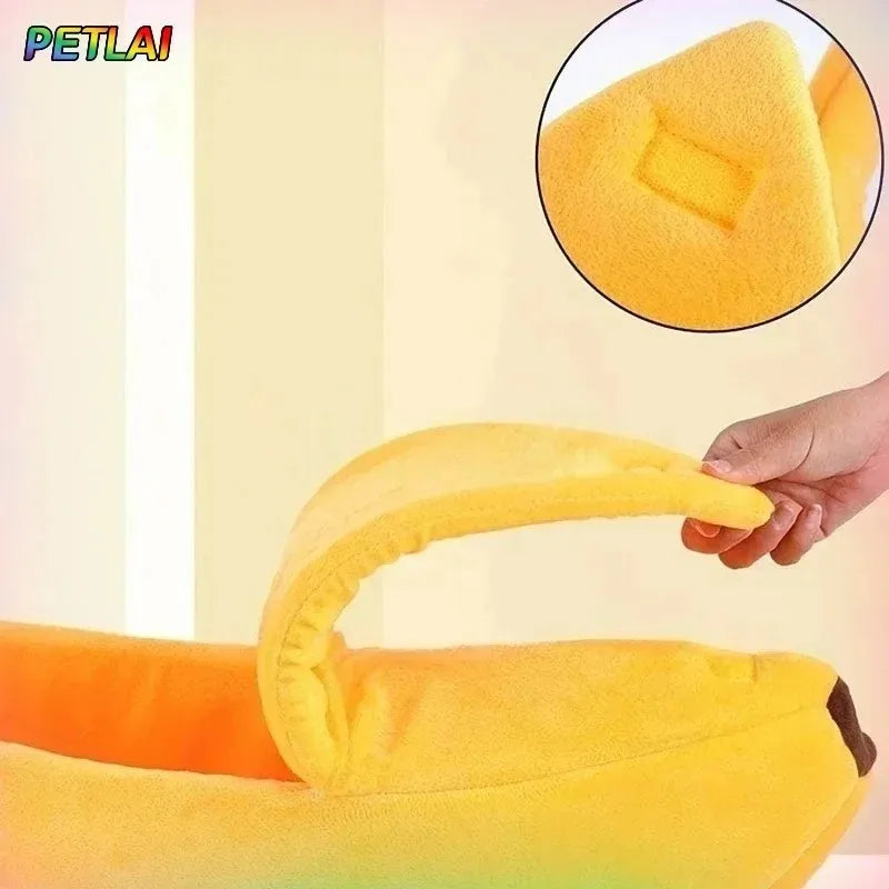 Banana Pet Bed – Funny Dog & Cat House