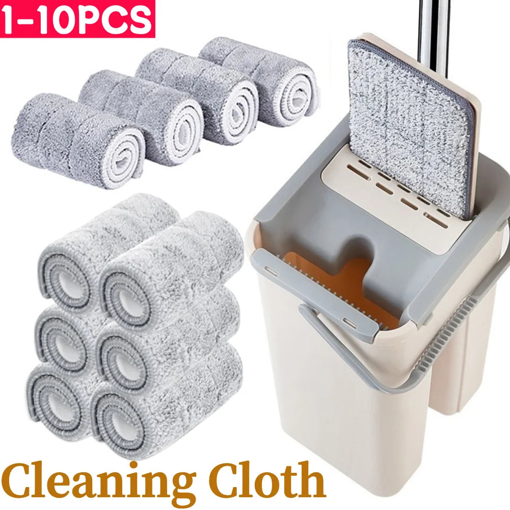 Hands-Free Flat Mop & Bucket Set