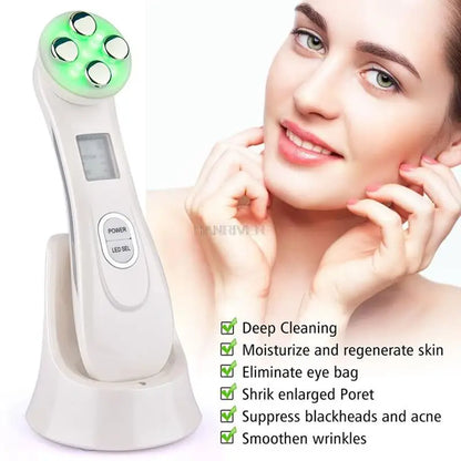 5-in-1 Face Massager Device