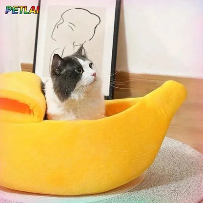 Banana Pet Bed – Funny Dog & Cat House