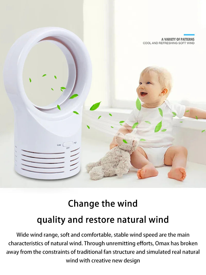 Bladeless Desktop Cooling Fan