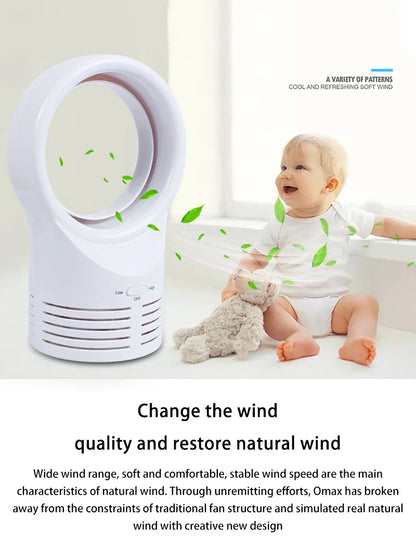 Bladeless Desktop Cooling Fan