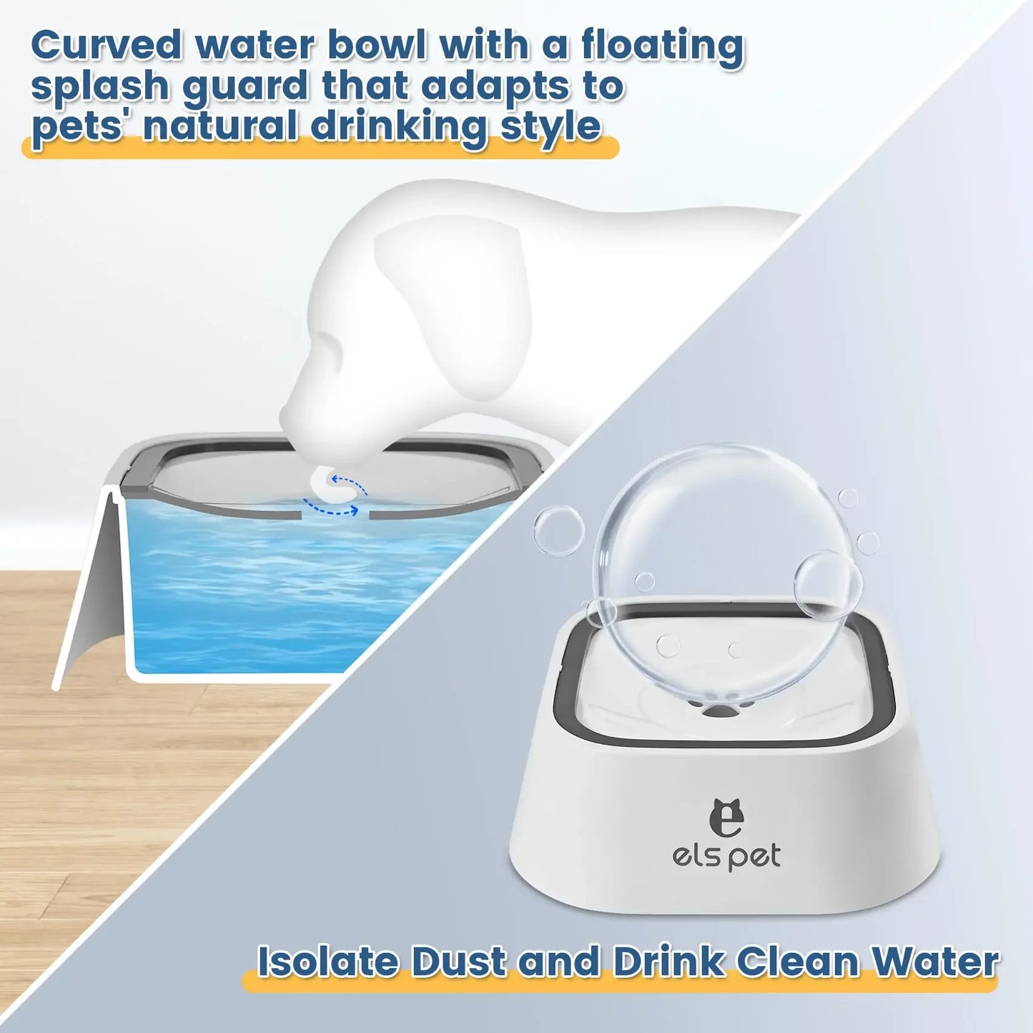 Spill-Proof Pet Travel Water Bowl