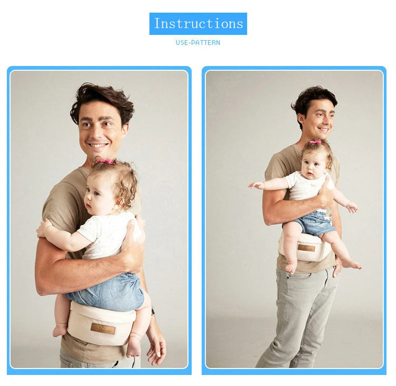 Baby Hip Seat Carrier – Comfortable Waist Belt
