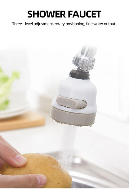 3-Mode Water-Saving Faucet Aerator