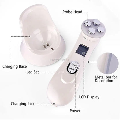 5-in-1 Face Massager Device