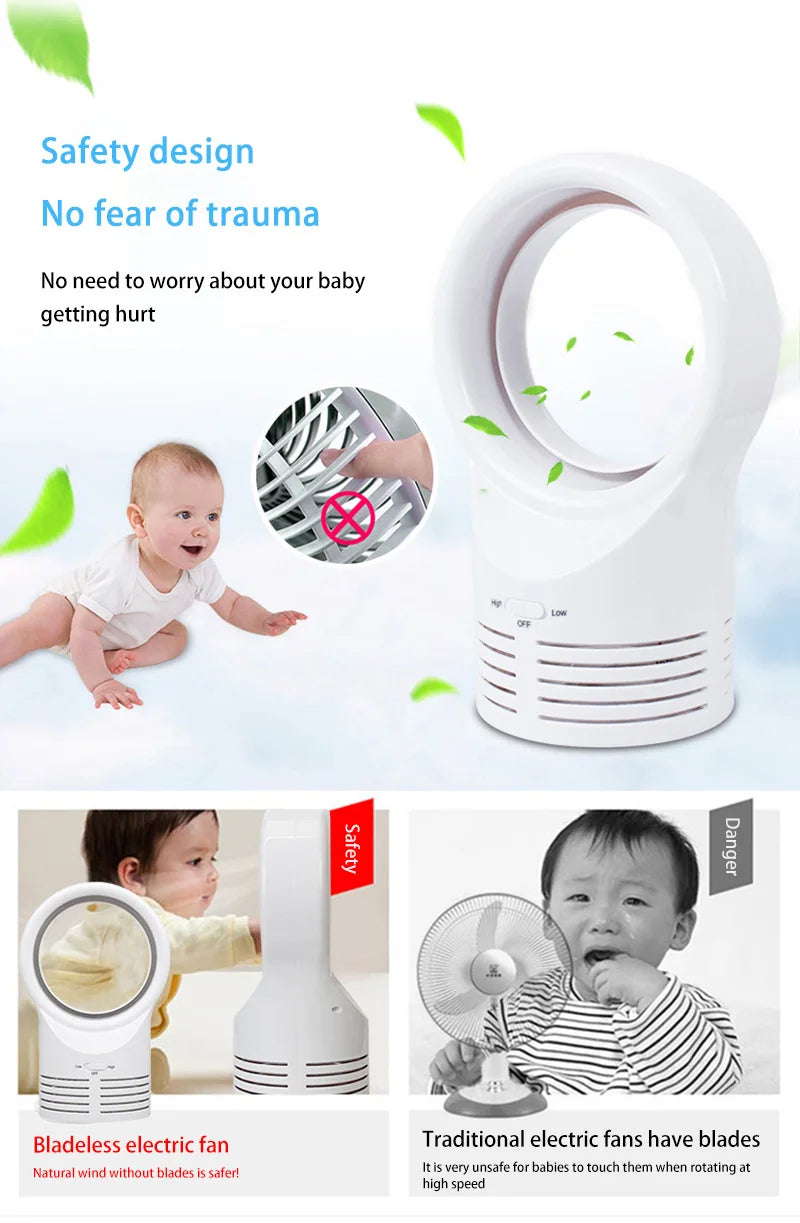 Bladeless Desktop Cooling Fan