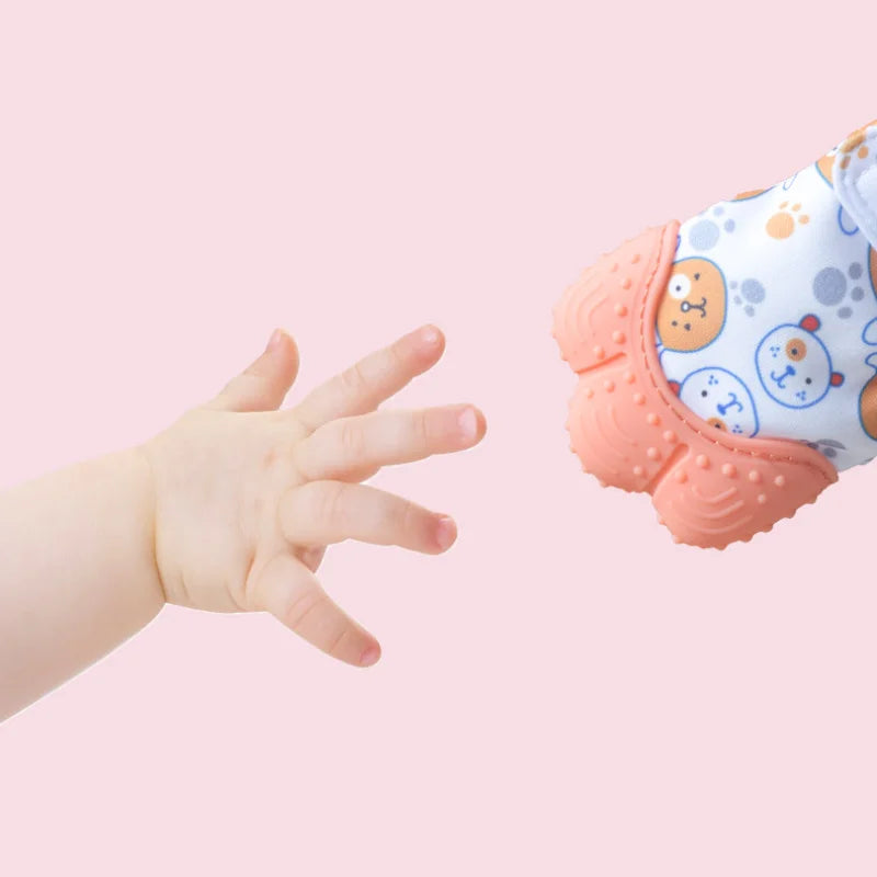 Baby Teething Glove – Soothing Mitten Toy