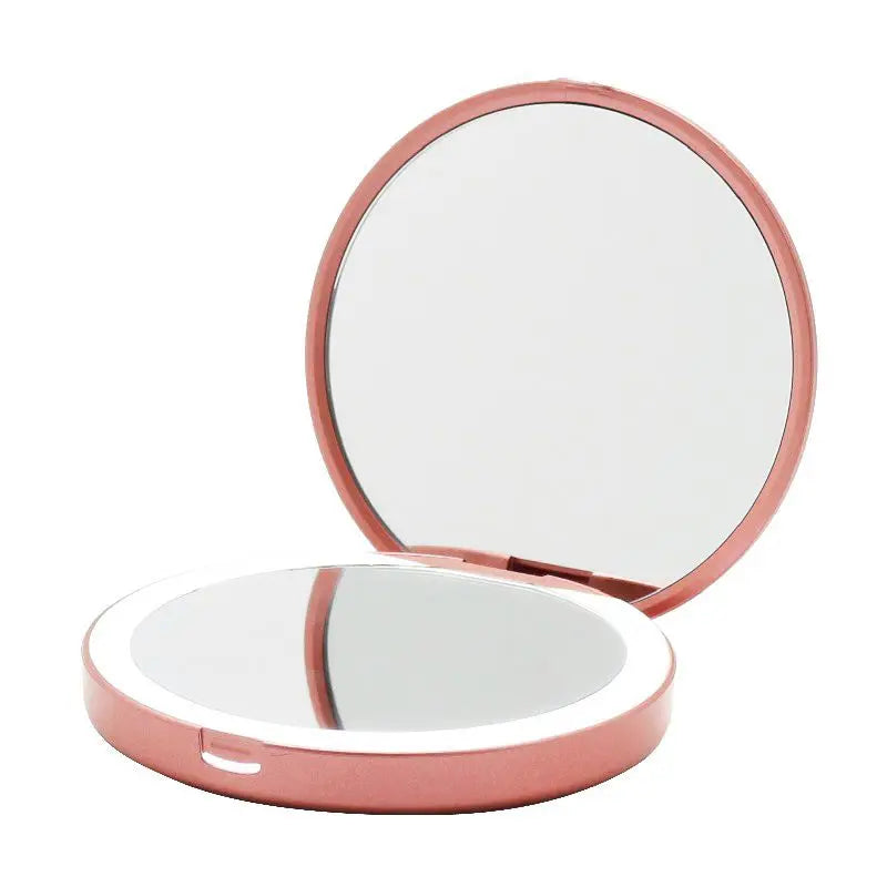 Rechargeable LED Handheld Makeup Mirror