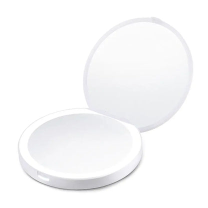 Rechargeable LED Handheld Makeup Mirror