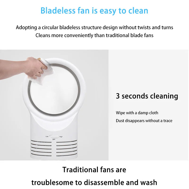 Bladeless Desktop Cooling Fan