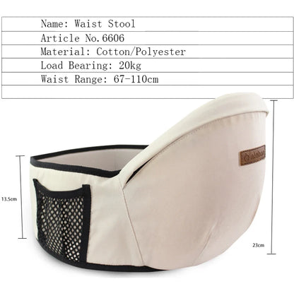 Baby Hip Seat Carrier – Comfortable Waist Belt