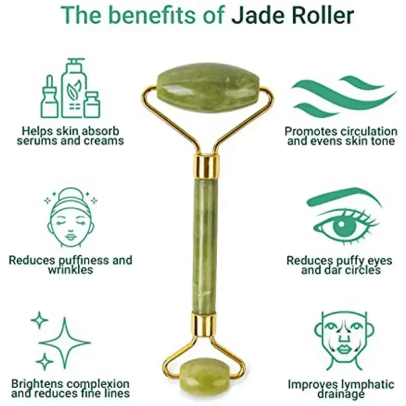 Double Head Jade Face Roller