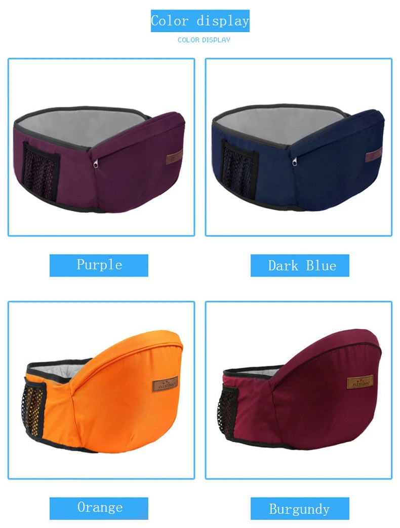 Baby Hip Seat Carrier – Comfortable Waist Belt