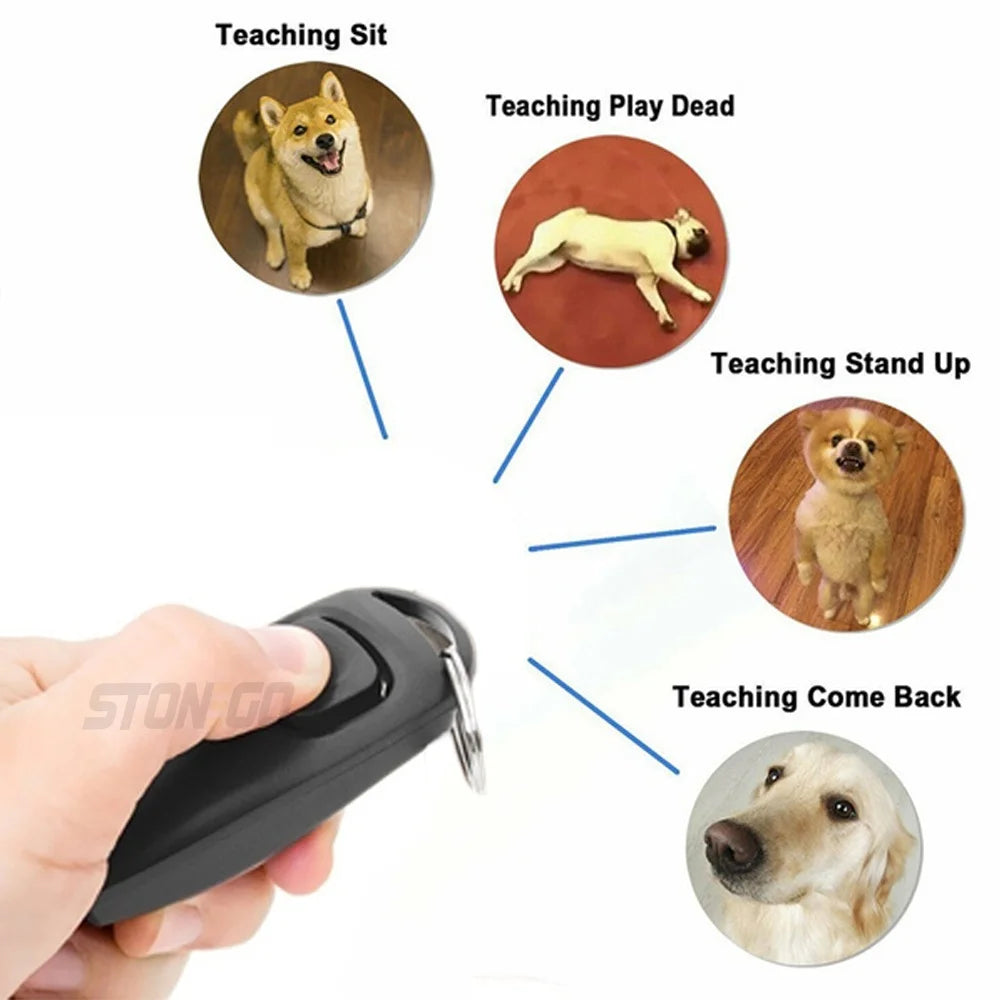 Dog Whistle with Clicker – 2-in-1 Trainer