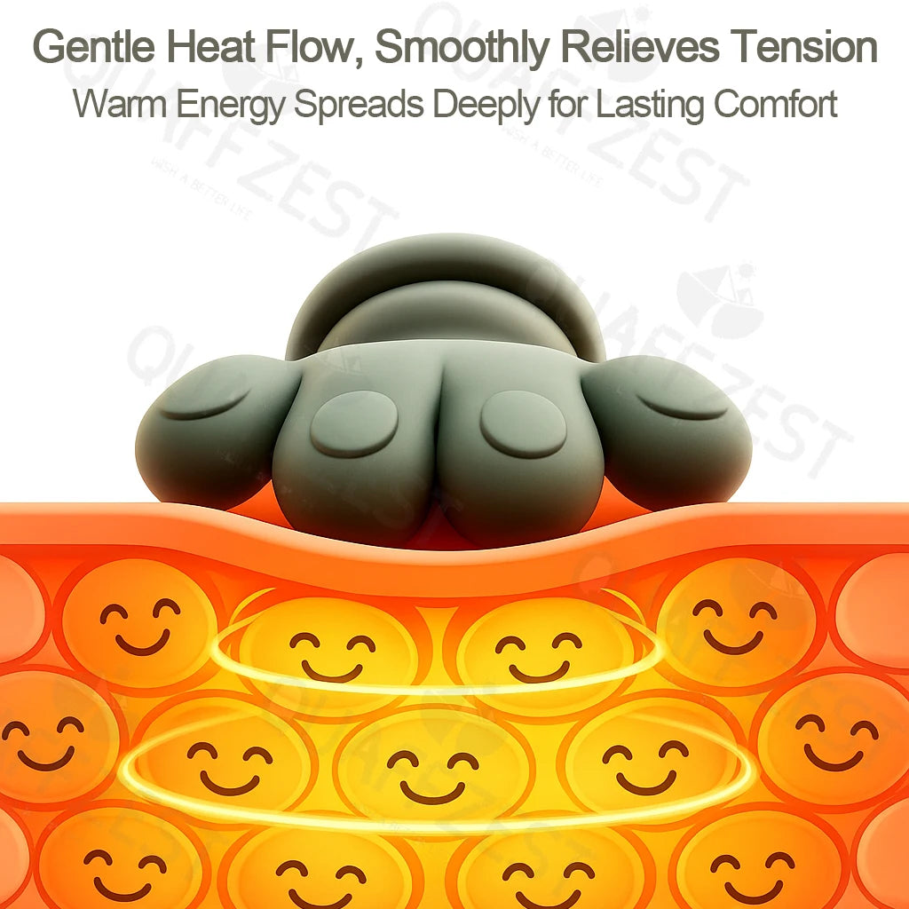 Heated Neck & Shoulder Massager with Deep Kneading Therapy
